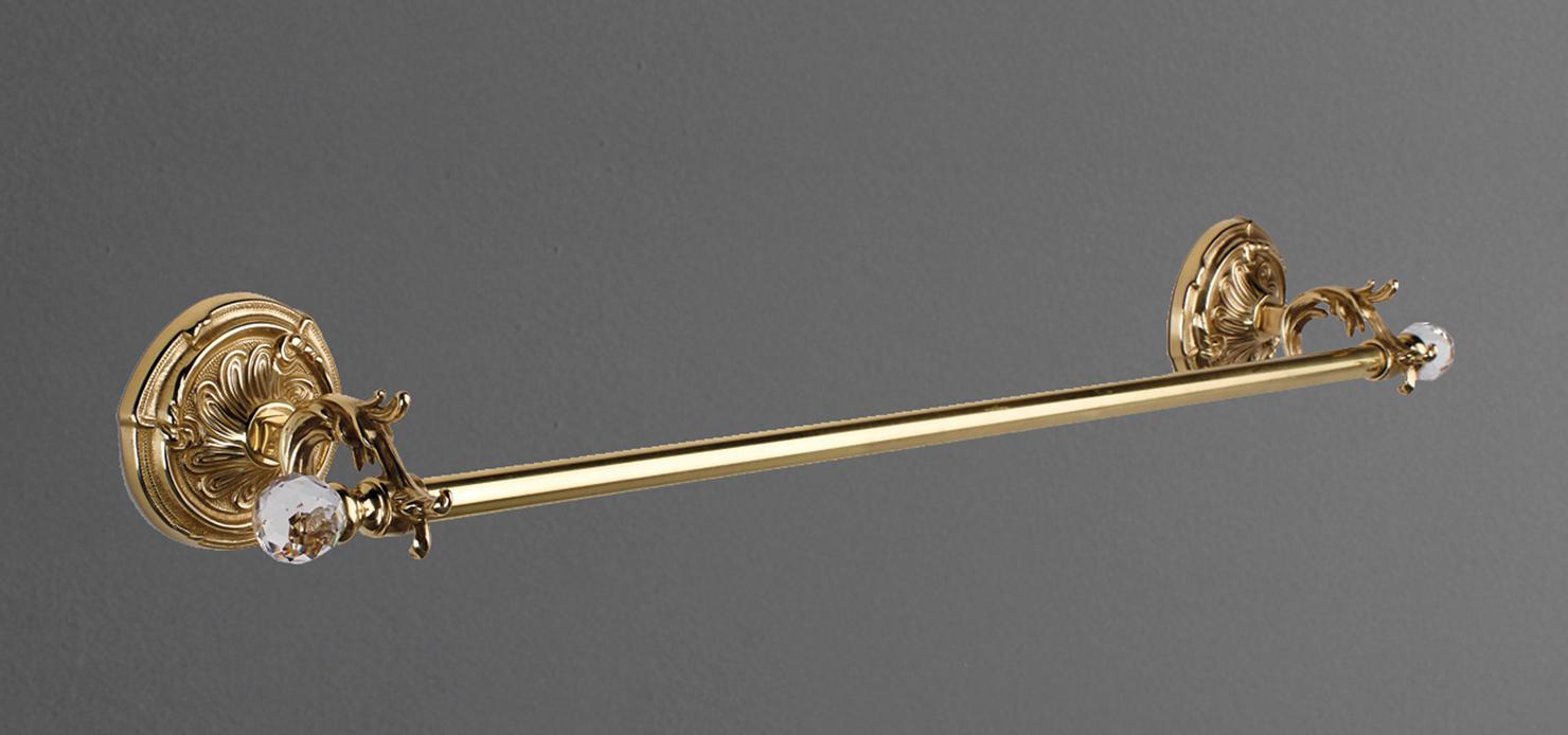 Полотенцедержатель 54 см Art&Max BAROCCO CRYSTAL AM-1780-Do-Ant-C античное золото