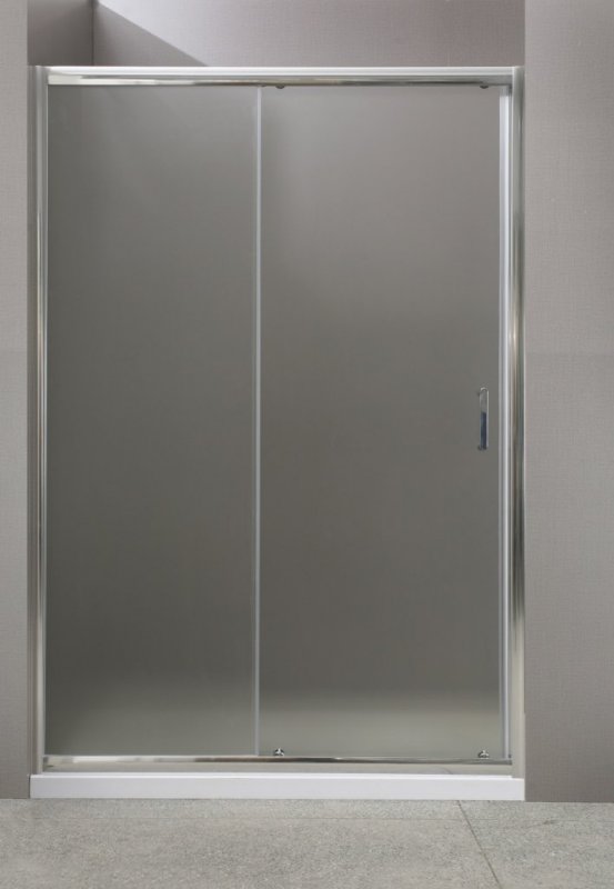 Душевая дверь BelBagno UNO-195-BF-1-150-C-Cr, профиль хром, стекло прозрачное