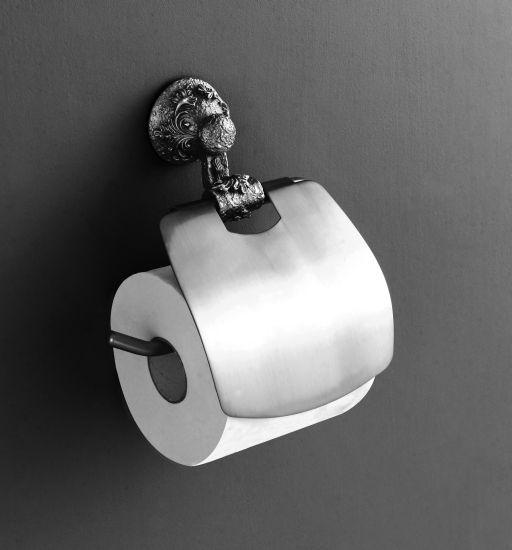 Держатель для туалетной бумаги Art&Max SCULPTURE AM-0689-T cеребро