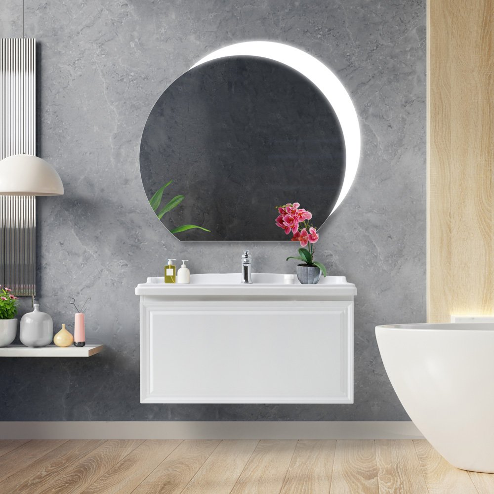 Мебель для ванной CEZARES GIUBILEO 80 см подвесная, Bianco Lucido