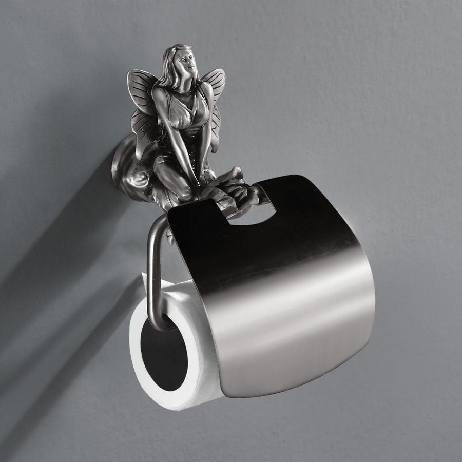 Держатель для туалетной бумаги Art&Max FAIRY AM-0989-T серебро