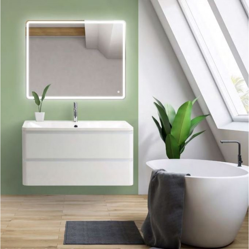 Мебель для ванной BelBagno ALBANO-1200-2C-SO-BL 1200x450x500 Bianco Lucido